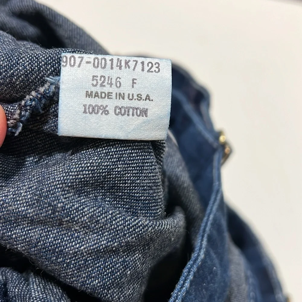 Oshkosh - 5, vintage dark wash denim dress‎